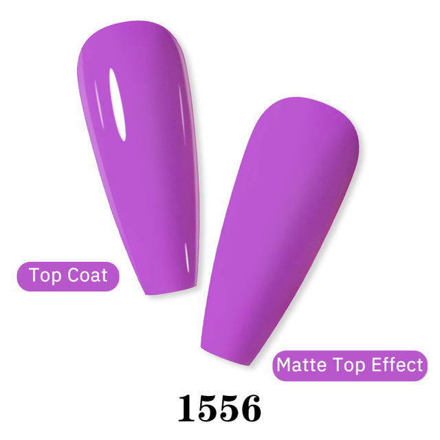 No Wipe Top Coat Base Coat Primer UV Gel Nail Art Tips Manicure Gel Nail Polish Color Gel Polish esmalte semi permanente