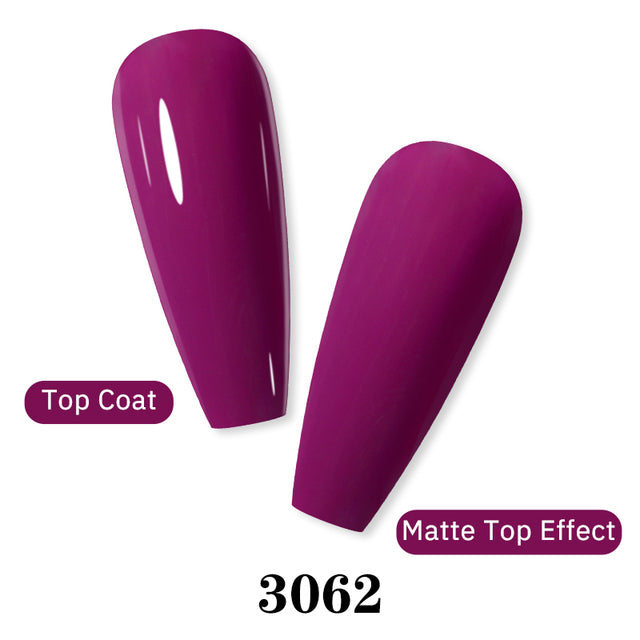 No Wipe Top Coat Base Coat Primer UV Gel Nail Art Tips Manicure Gel Nail Polish Color Gel Polish esmalte semi permanente