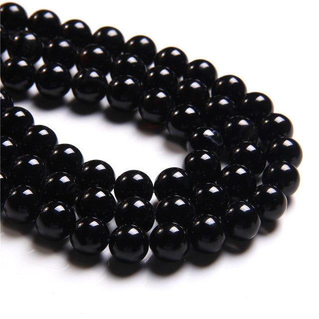 Natural orange agates Stone Beads Smooth Striped Agates Round stone loose spacer beads For Jewelry Making Diy Bracelets handmade