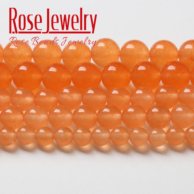 Wholesale Smooth Garnet Red Glass Crystal Round Loose Beads 15" Strand 4 6 8 10 12 mm For Jewelry Making Diy Bracelet Necklace