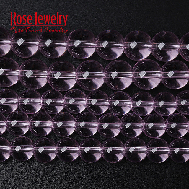 Wholesale Smooth Garnet Red Glass Crystal Round Loose Beads 15" Strand 4 6 8 10 12 mm For Jewelry Making Diy Bracelet Necklace