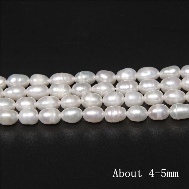 Real Natural Pearls Beads Freshwater Pearl Bead Baroque Loose Perles For DIY Craft Bracelet Necklace Jewelry Making 14" strand
