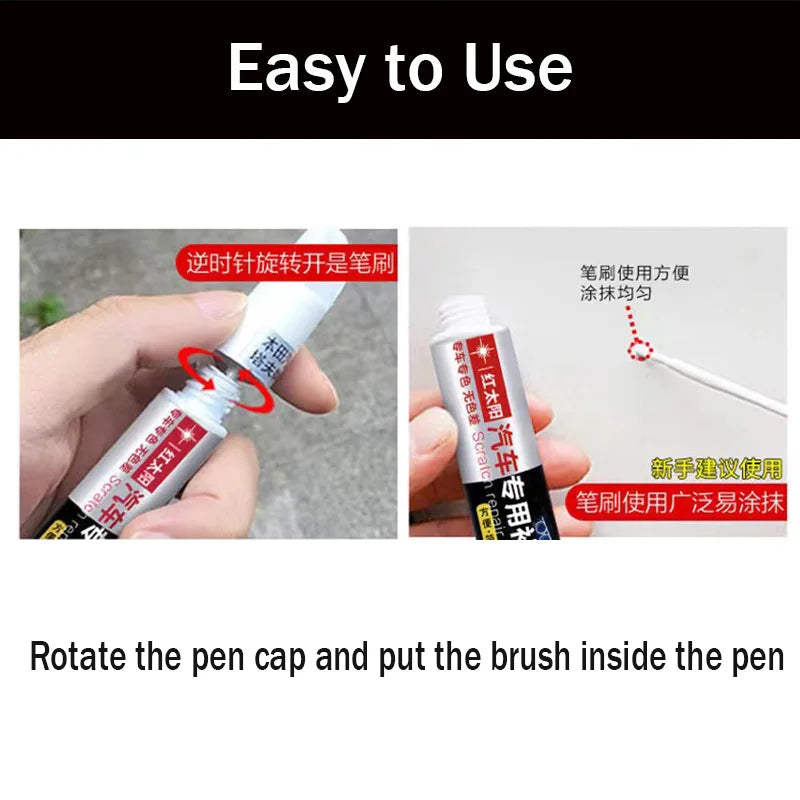 Car Paint Pen Scratch Repair Touch-Up Paint Pen for Renault Megane RS Paint Scratch Remover Car Paint Care Accessories