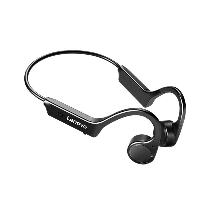 Lenovo X4 Bone Conduction Bluetooth Headphone Sports Earphone Waterproof Wireless Headset with Mic Ear-hook TWS Bass Hifi Stereo