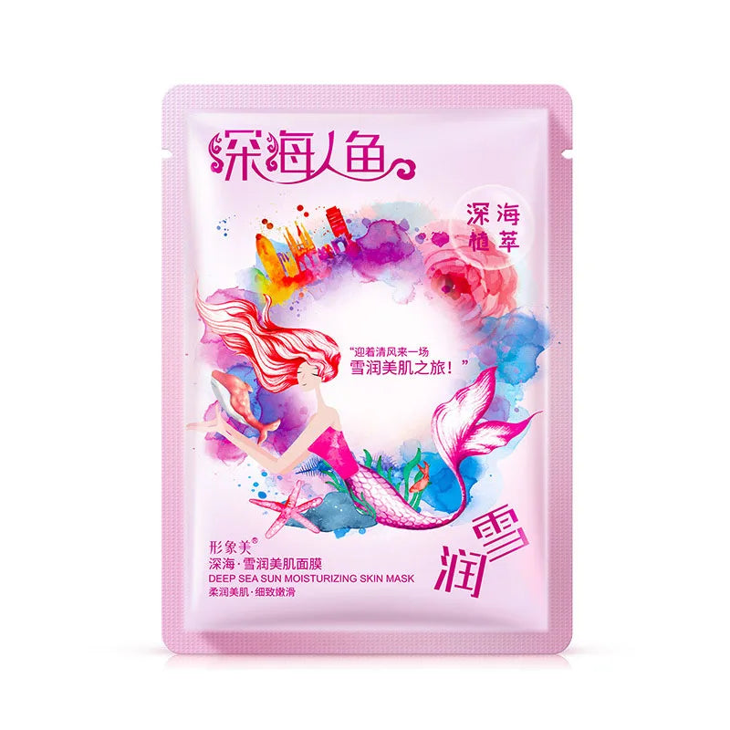 15Pcs BIOAQUA Fresh Fruit Face Mask Snail Hyaluronic Acid Hydrating Firming Skincare Sheet Masks Facial Mask Korean Cosmetics