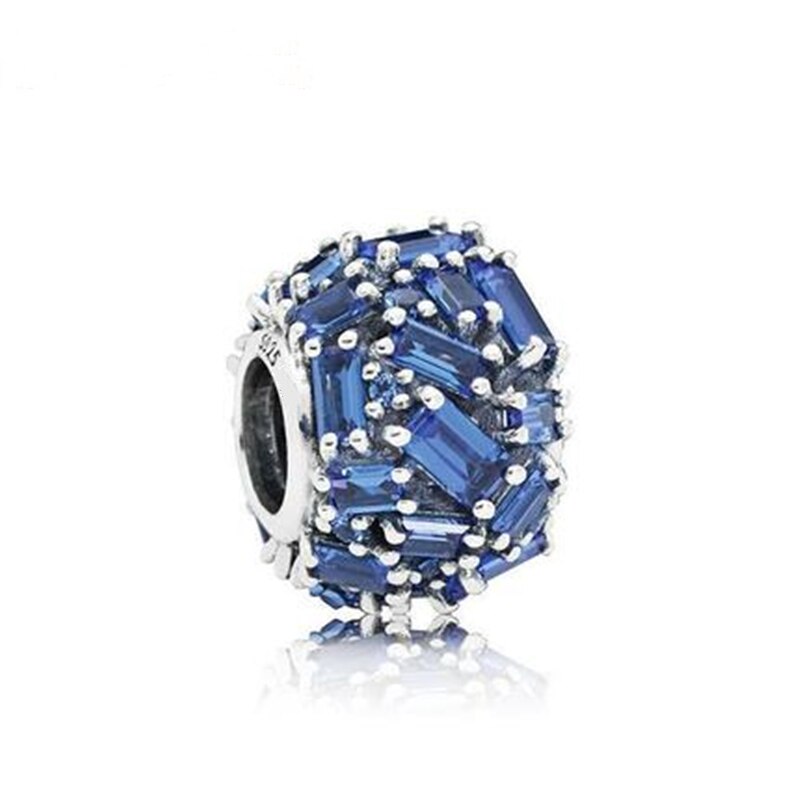 925 Sterling Silver Galaxy Star Charm Cosmic Beads Fit Original Pandora Bracelet DIY Fashion Jewelry Women's Pendant Jewelry