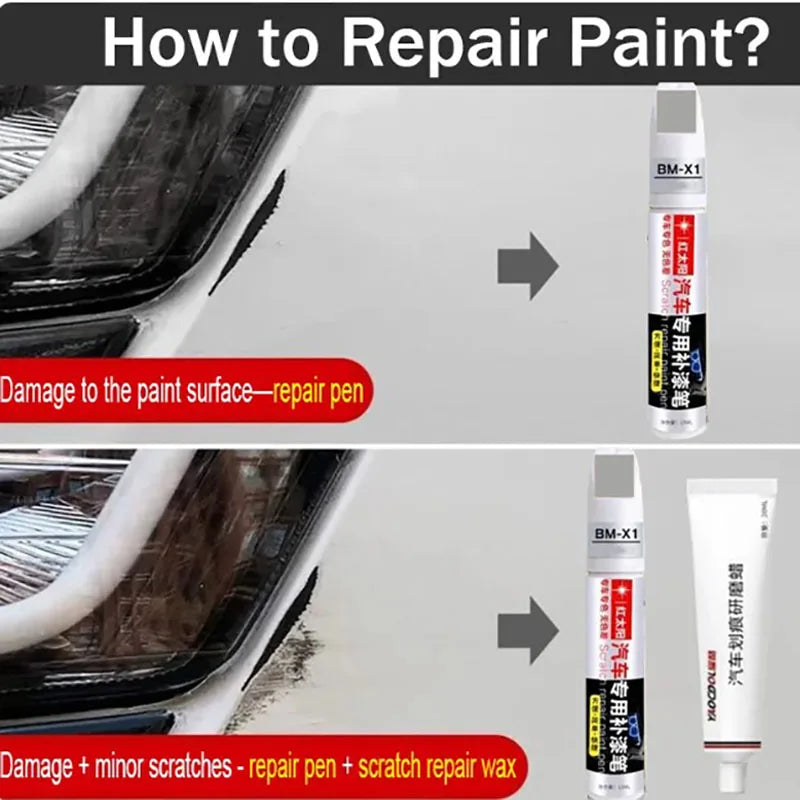 Car Paint Pen Scratch Repair Touch-Up Paint Pen for Renault Megane RS Paint Scratch Remover Car Paint Care Accessories