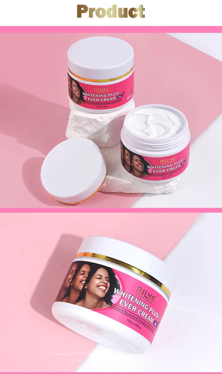 AILKE Women Whitening Face Cream, Brighten Skin, Moisturizing, Resists Melanin And Uv Rays, With Organic Niacinamide, Arbutin