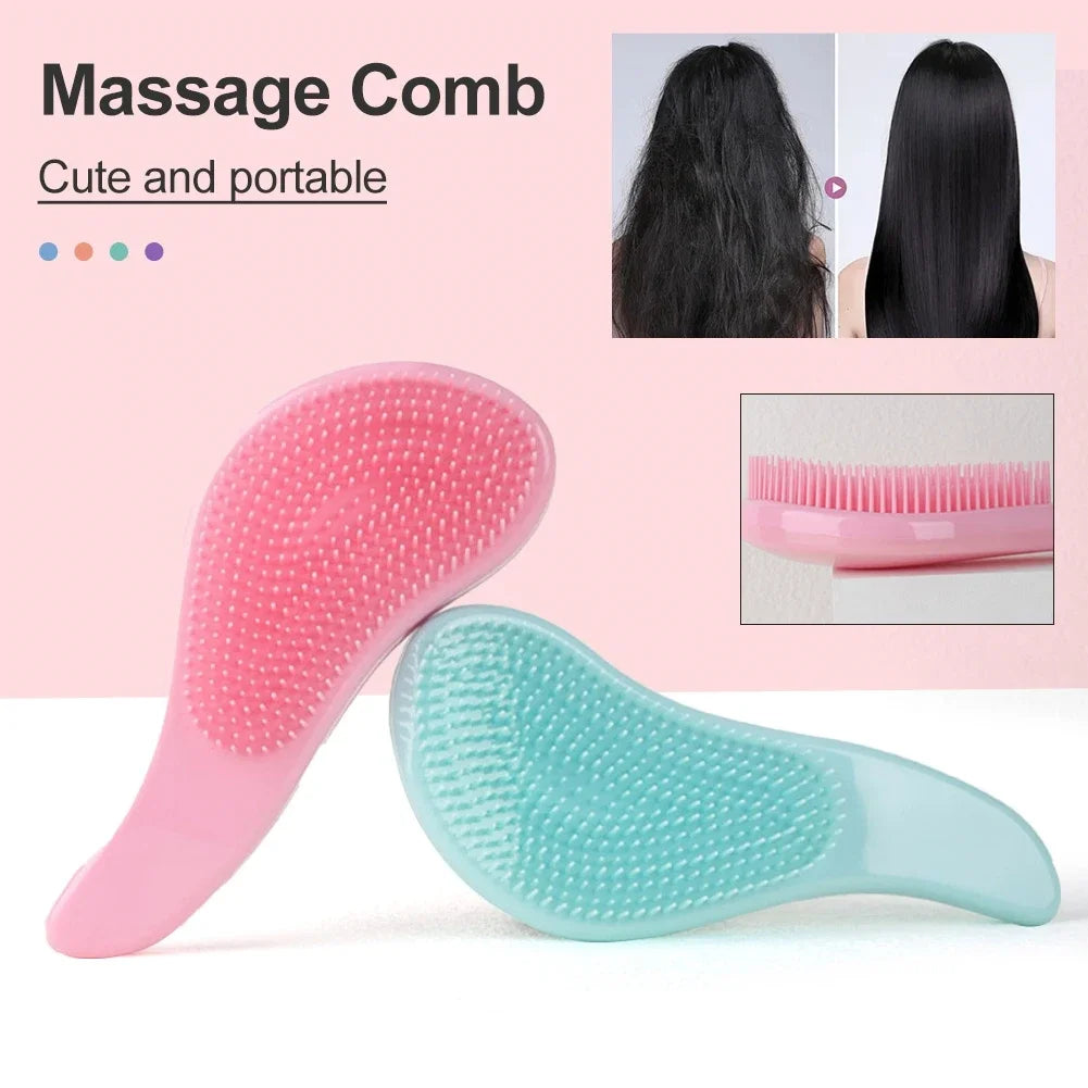 Magic Detangling Comb Anti-static Massage Hair Brush Tangle Detangle Air Cushion Hair Brush Comb Salon Barber Hair Styling Tools