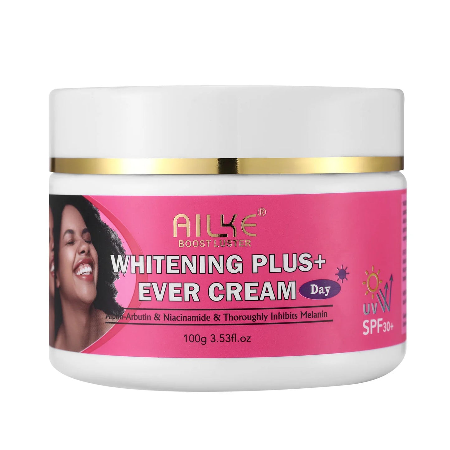 AILKE Women Whitening Face Cream, Brighten Skin, Moisturizing, Resists Melanin And Uv Rays, With Organic Niacinamide, Arbutin