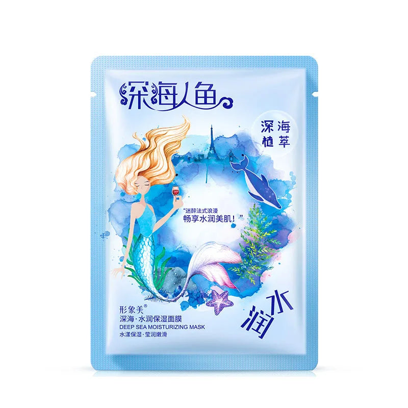 15Pcs BIOAQUA Fresh Fruit Face Mask Snail Hyaluronic Acid Hydrating Firming Skincare Sheet Masks Facial Mask Korean Cosmetics