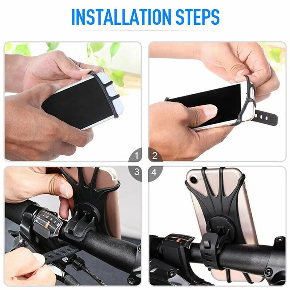 Bike Phone Holder Bicycle Mobile Cellphone Holder Motorcycle Suporte Celular For IPhone Gsm Houder Fiets