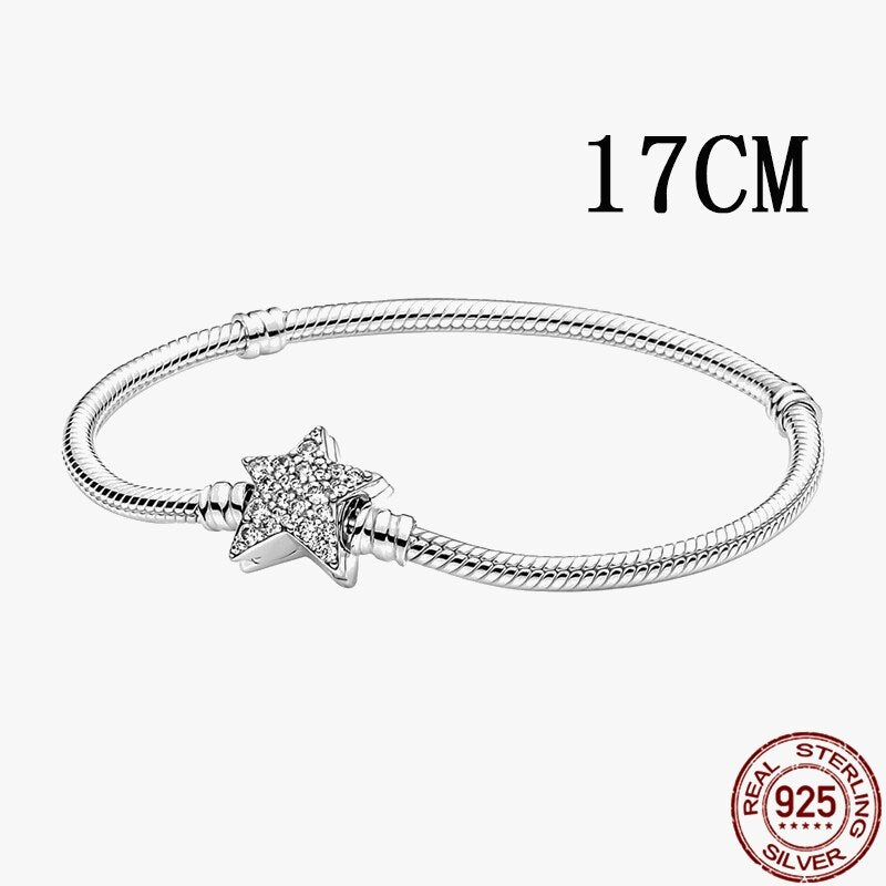 925 Sterling Silver Galaxy Star Charm Cosmic Beads Fit Original Pandora Bracelet DIY Fashion Jewelry Women's Pendant Jewelry