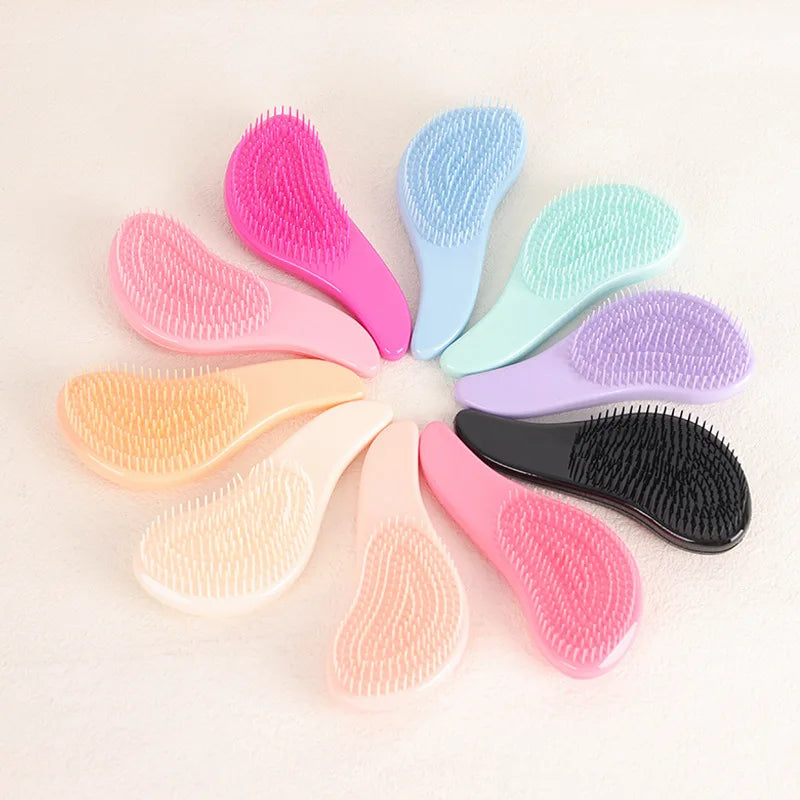 Magic Detangling Comb Anti-static Massage Hair Brush Tangle Detangle Air Cushion Hair Brush Comb Salon Barber Hair Styling Tools