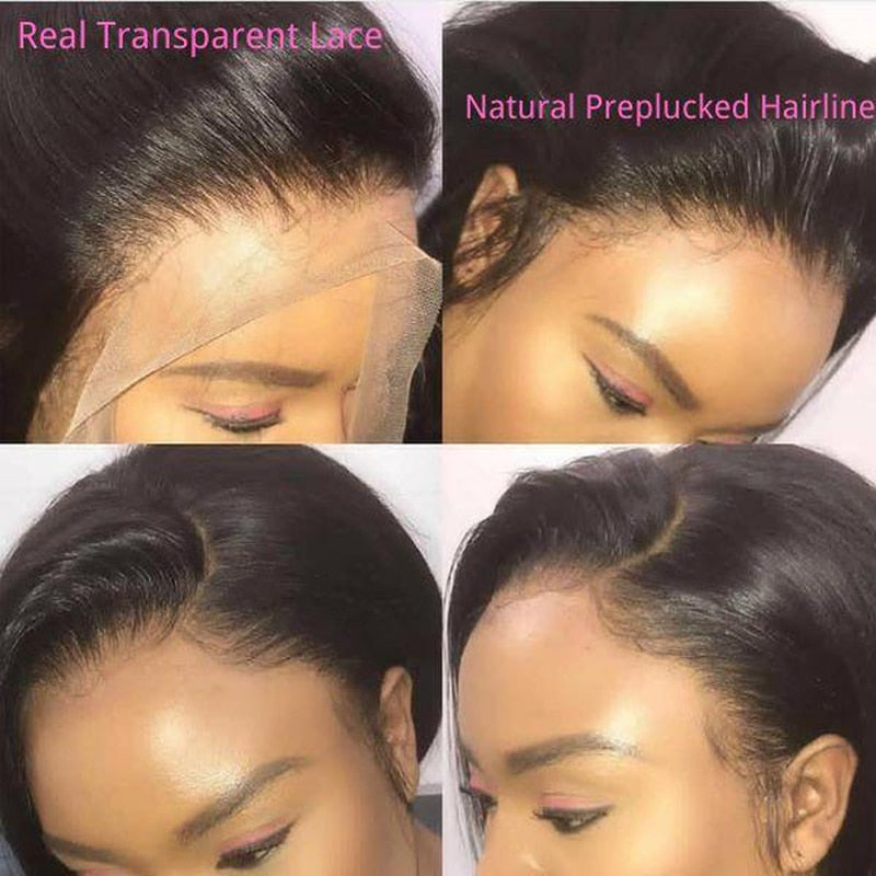 13x4 Transparent Lace Frontal Only Straight Brazilian Human Hair Frontal Closure 4x4 5x5 Lace Closure Pre Plucked Bleached Knots