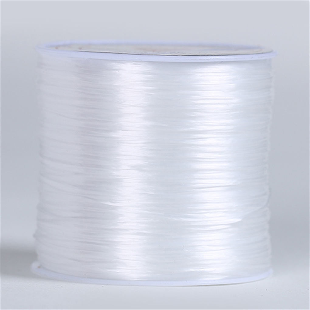 60m/roll Elastic Beading Thread Jewelry Making DIY Beading Cords Wristband Bracelet Necklace Anklet Elastic Thread