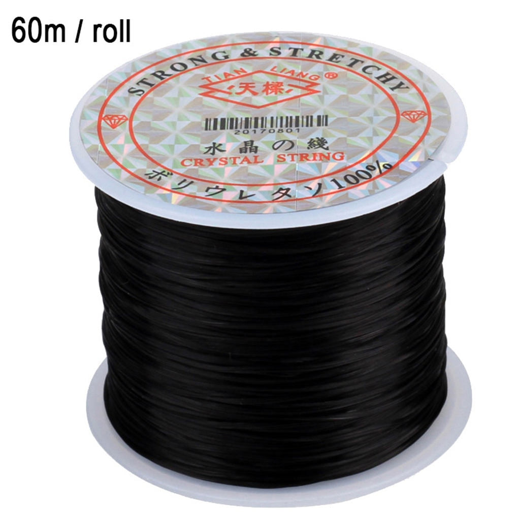 60m/roll Elastic Beading Thread Jewelry Making DIY Beading Cords Wristband Bracelet Necklace Anklet Elastic Thread