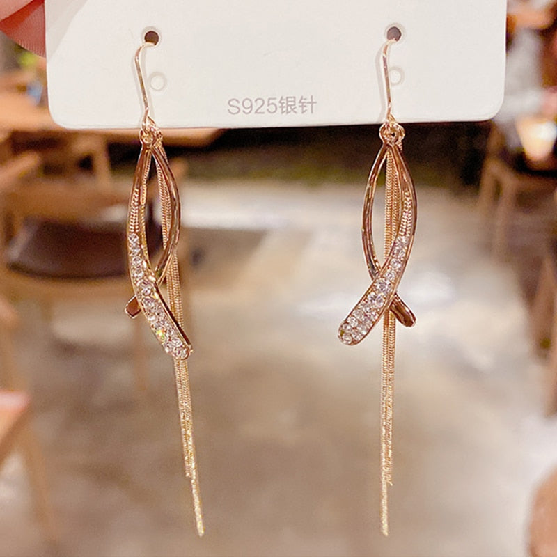 2021 New Fashion Korean Imitation Pearl Drop Earrings for Women Butterfly Owl Zircon Oversized Earring Wedding Party Jewelry