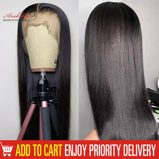 HD Lace Frontal Wig 5x5 13x6 Human Hair Wigs With Baby Hair T Part Wig Pre Plucked Lace Closure Wig 13x4 Straight Lace Front Wig