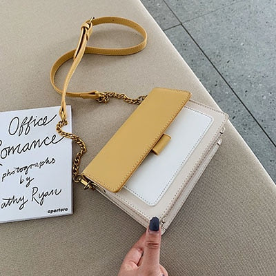 Mini Leather Crossbody Bags For Women 2022 Chain Shoulder Simple Lady Travel Long Belt Purses And Handbags Cross Body Tiny