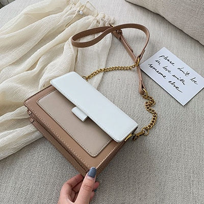 Mini Leather Crossbody Bags For Women 2022 Chain Shoulder Simple Lady Travel Long Belt Purses And Handbags Cross Body Tiny