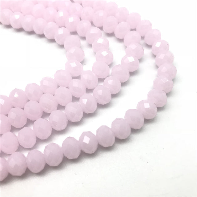 2mm/4mm/ 6mm/8mm Crystal Rondel Beads Wheel Faceted Glass Beads for Jewelry Making Diy Jewelry Accessories Jewelry Findings