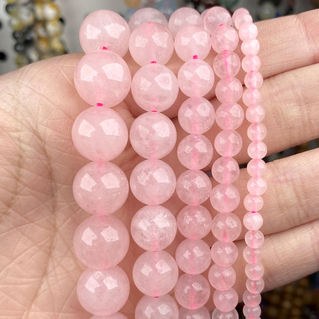 42 Style Natural Stone Beads 4 6 8 10mm Lava Amazonite Agates Amethysts Turuoqises Round Beads for Jewelry Making Diy Bracelets