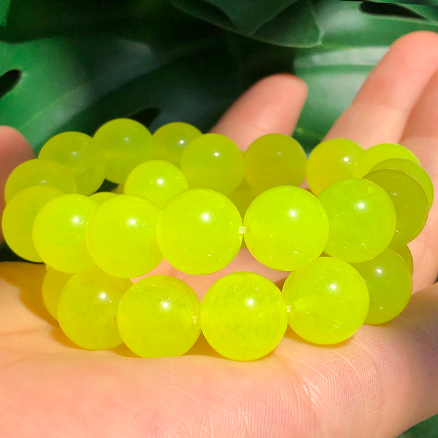 AAA Natural Stone Malachite Green Chalcedony Jades Beads Mineral Loose Spacer Beads For Jewelry Making DIY Bracelet Necklace