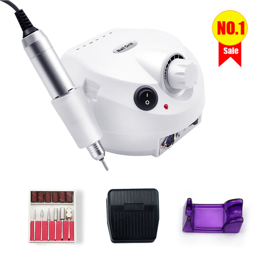 35000/20000 RPM Electric Nail Drill Machine Mill Cutter Sets For Manicure Nail Tips Manicure Electric Nail Pedicure File