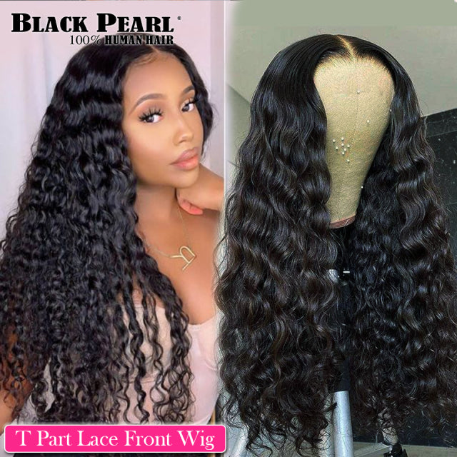 13X5X2 Body Wave Lace Front Wig HD Transparent Lace Frontal Wigs For Women Human Hair Wigs T Part Brazilian Long Lace Front Wig