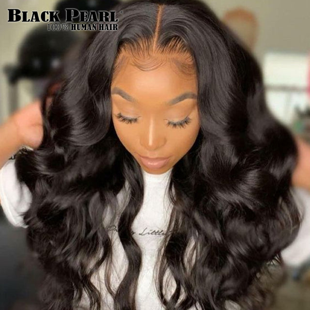 13X5X2 Body Wave Lace Front Wig HD Transparent Lace Frontal Wigs For Women Human Hair Wigs T Part Brazilian Long Lace Front Wig