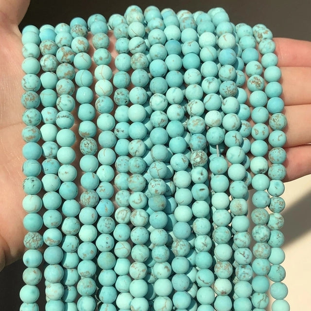 45 Style Natural Stone Beads 4-12mm Garnet Lava Amazonite Agates Amethysts Round Loose Beads for Jewelry Making Diy Bracelets