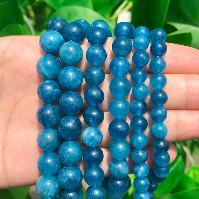 45 Style Natural Stone Beads 4-12mm Garnet Lava Amazonite Agates Amethysts Round Loose Beads for Jewelry Making Diy Bracelets