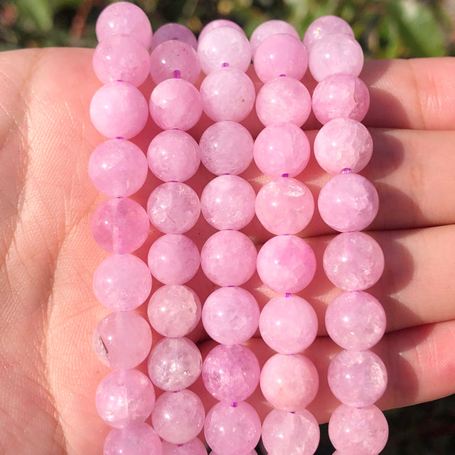 45 Style Natural Stone Beads 4-12mm Garnet Lava Amazonite Agates Amethysts Round Loose Beads for Jewelry Making Diy Bracelets