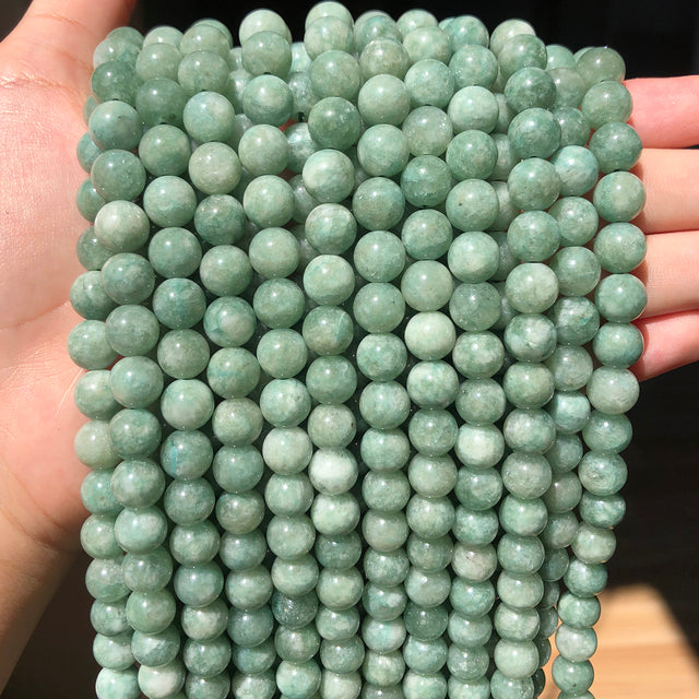 45 Style Natural Stone Beads 4-12mm Garnet Lava Amazonite Agates Amethysts Round Loose Beads for Jewelry Making Diy Bracelets