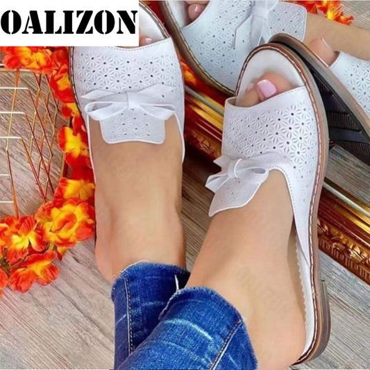 Slippers Women Casual Flats Shoes Summer 2022 Woman Shoes Slingback Sandals Fashion Ladies Flip Flops Daily Walking Woman Slides
