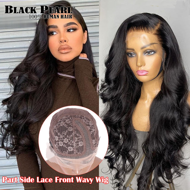 13X5X2 Body Wave Lace Front Wig HD Transparent Lace Frontal Wigs For Women Human Hair Wigs T Part Brazilian Long Lace Front Wig